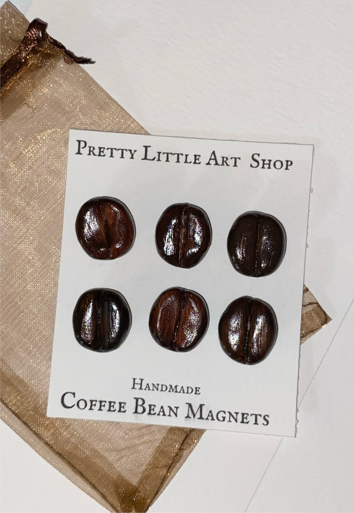 Coffee Bean Magnets | Handmade