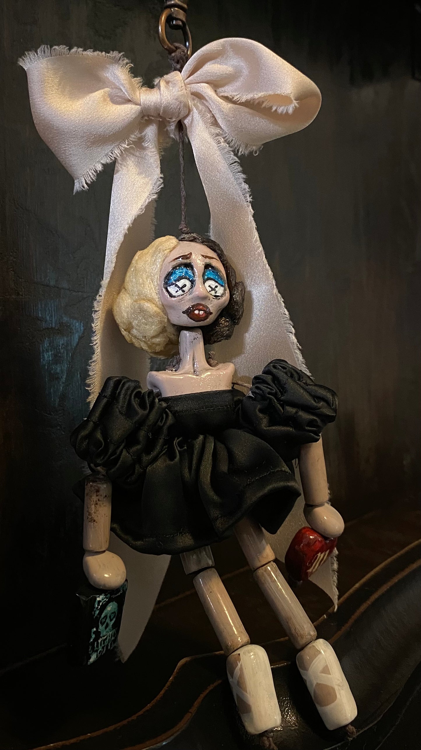 Custom Misfit Doll Keychain | Handmade Bag Charm