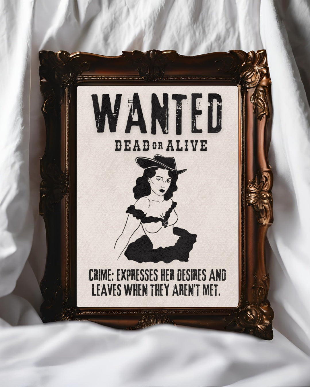 Digital Download Print | Wanted Dead or Alive | Western Summer Collection