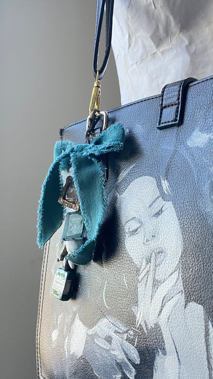 Velvet Blue | Handmade Bag Charm