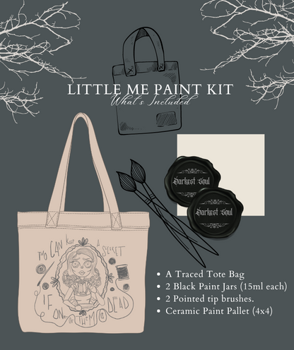 "Little Me" | Tote Bag Paint Kit