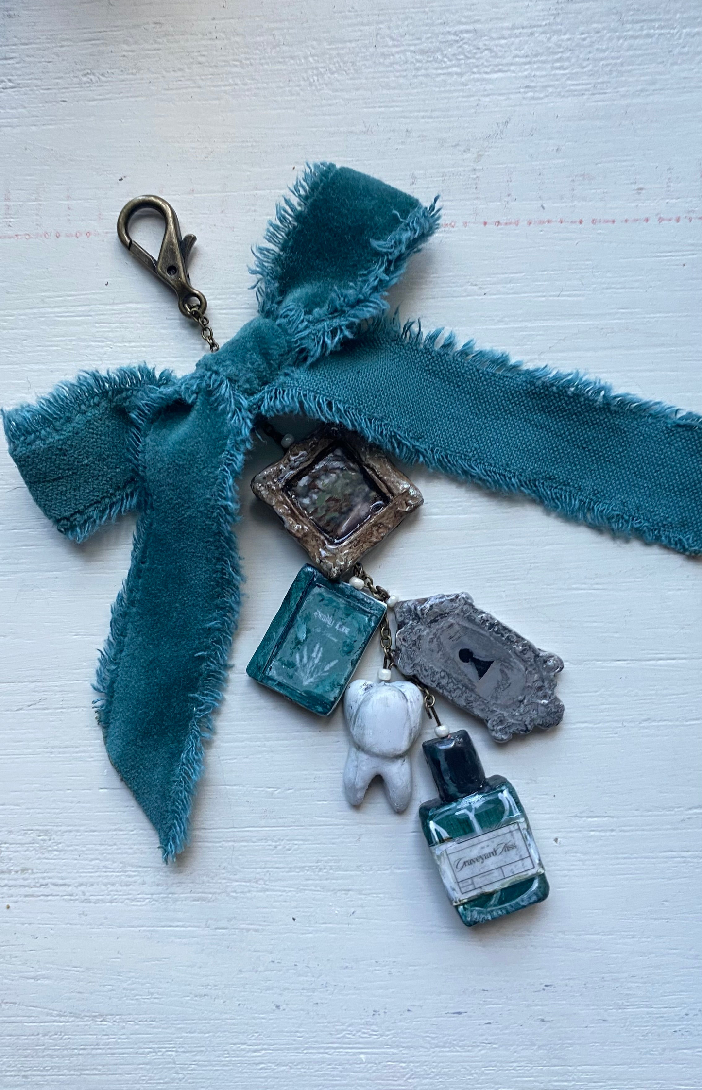 Velvet Blue | Handmade Bag Charm